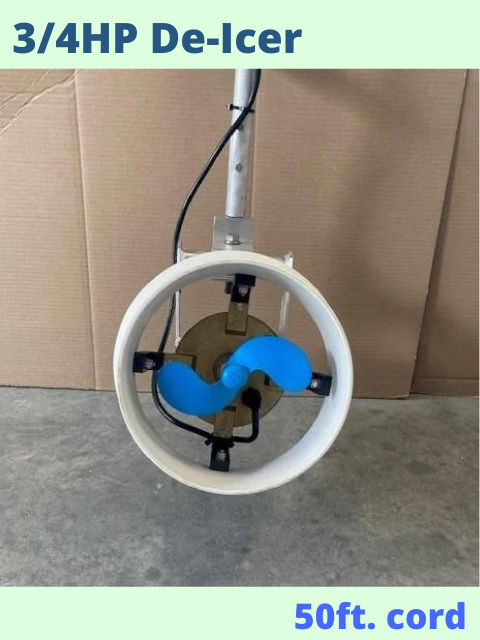 3/4 Hp De-Icer With 50 ft Cord