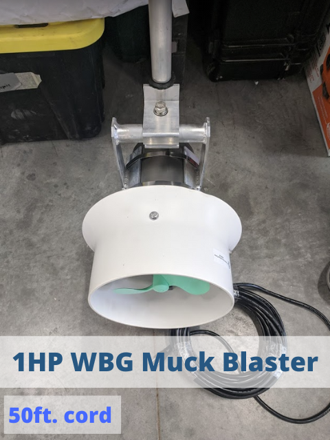 1 Hp Weeds B Gone Muck Blaster (50 ft. cord)
